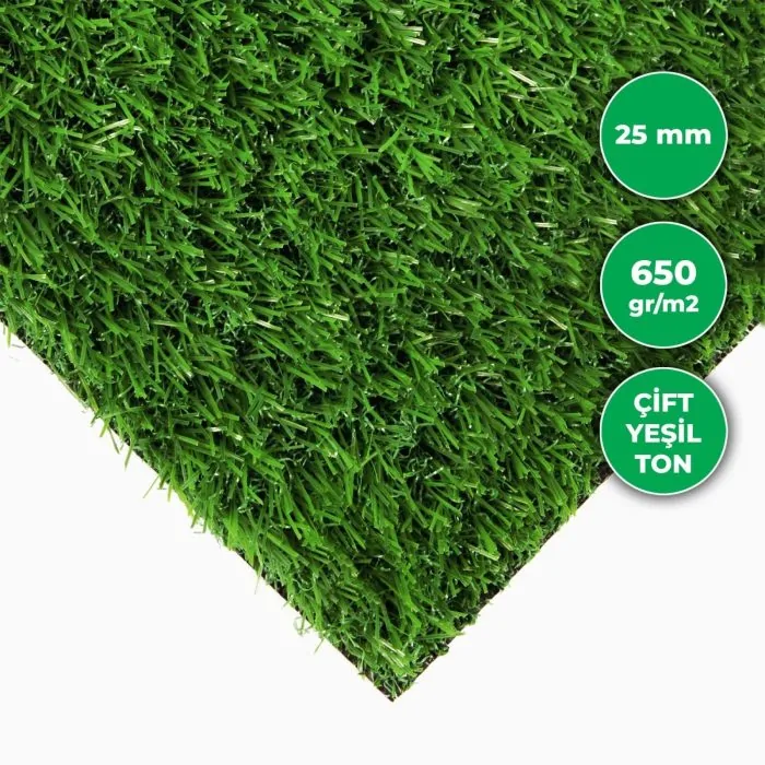 25mm Premium Luxury 1800 gr Yeşil Otlu - Görsel 2
