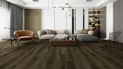 dark walnut oak suya dayanıklı parke