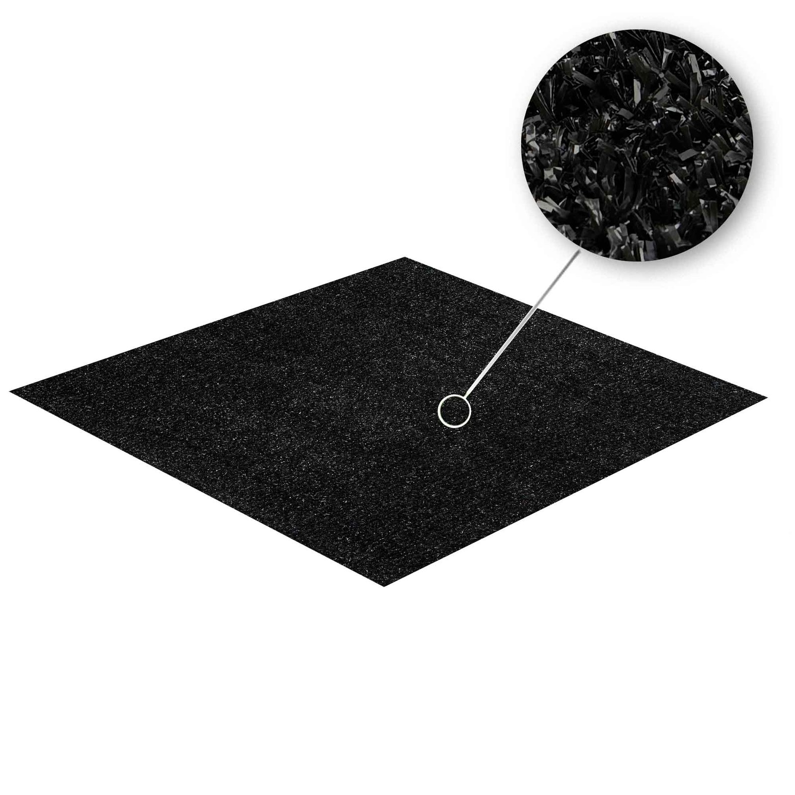 Siyah-7mm-Duz-Cim-Hali-800-gr-1 Siyah 7mm Düz Çim Halı 800 gr - Görsel 1