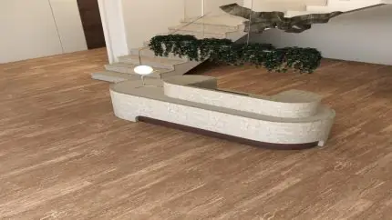 travertine brown suya dayanıklı parke
