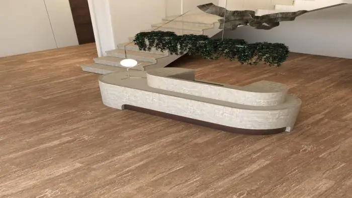 travertine brown suya dayanıklı parke